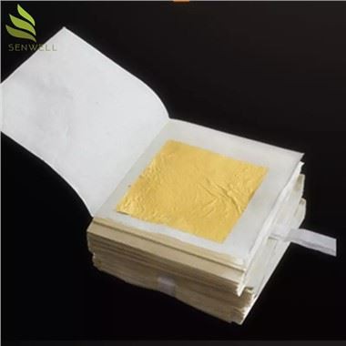 רדיד עלה זהב 24 K זהב אכיל