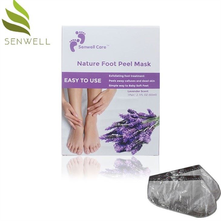 feet peel mask