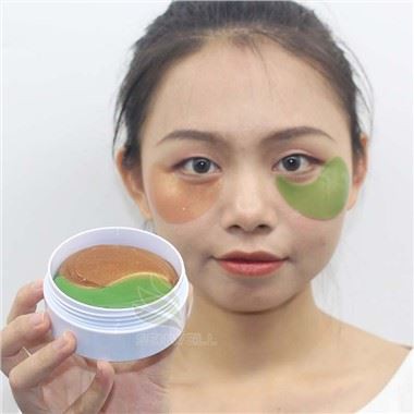 החלקת טלאי ג'ל לעיניים