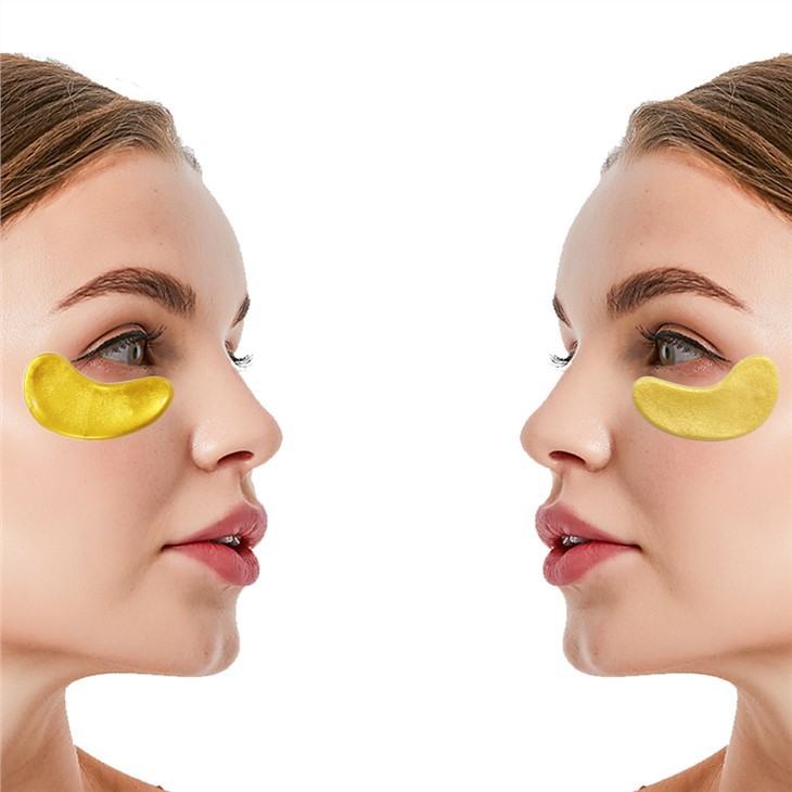 gold under eye patches